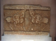 Helens brothers Castor and Polydeuces, museum Sparta